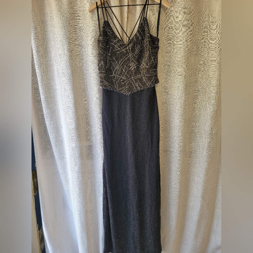 Vintage Reggio Sparkly Prom Dress- size 14‎